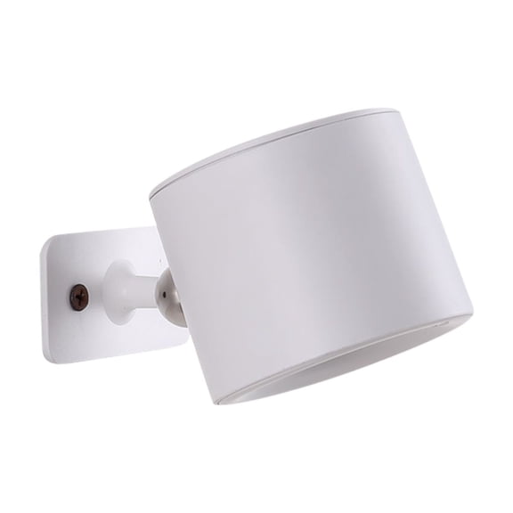 Swedish Style Night Light Bedside Lamp with Rechargeable Battery Drilling Installation 360° Rotation Indoor Indoor Use for Reading and Ambient Lighting - Brightness and Timer