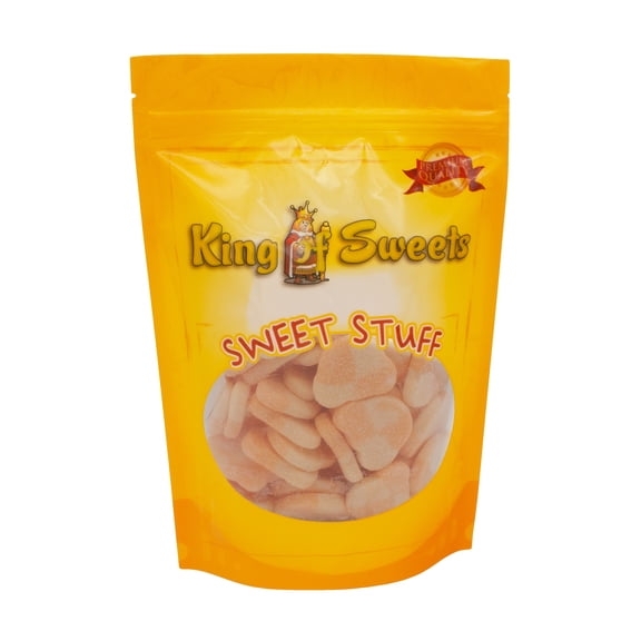 Swedish Style Sour Mango Gummy Bears  1 lb Resealable Bag  Tangy Tropical Candy