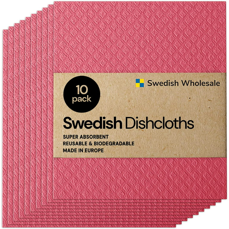 Instant Erase Swedish Dish Cloths Swedishcloth8pk - The Home Depot