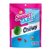 SweeTARTS Mini Chewy, Candy, Mixed Fruit, 12 oz Bag