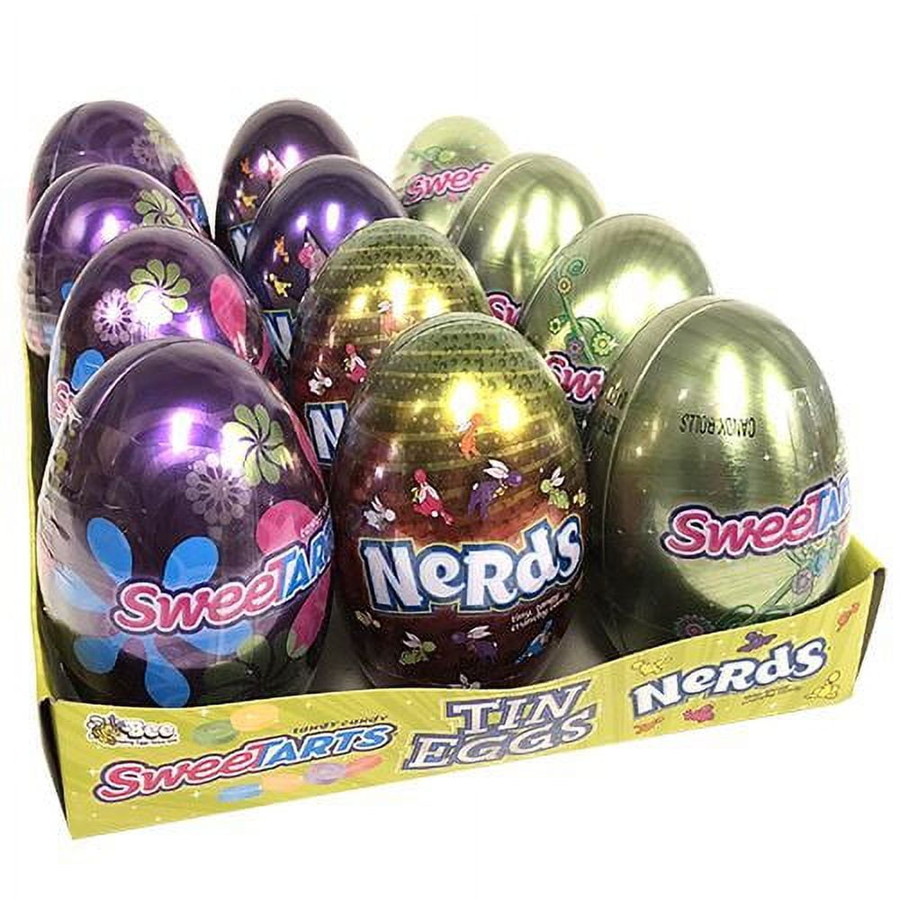 SweeTARTS & Nerds Easter Egg Tin .4 oz.