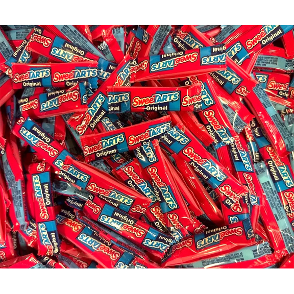 SweeTARTS Original, Assorted Flavors, Bulk Fun Size Hard Candy (2 Pounds)