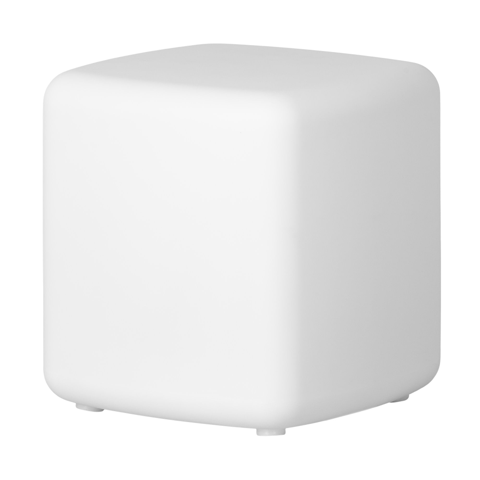 Sweedi White 16'' Polyethylene Kids Stool and Table
