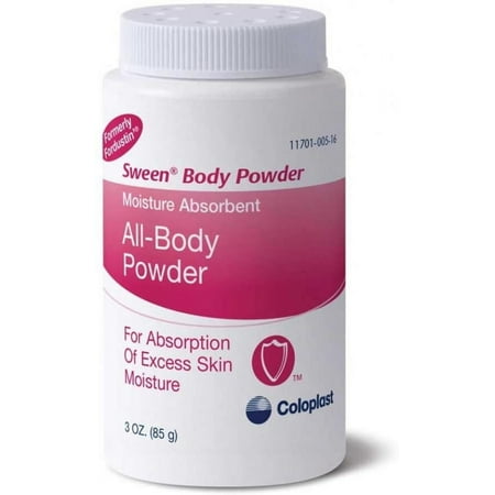 Sween All-Body Powder, Lightly Scented, 3 ounce Shaker Bottle, 1 Count
