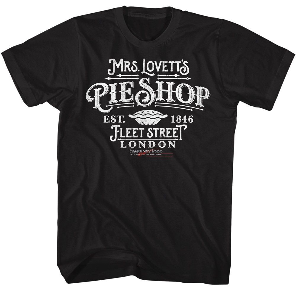 Sweeney Todd Lovetts Pie Shop Movie Shirt