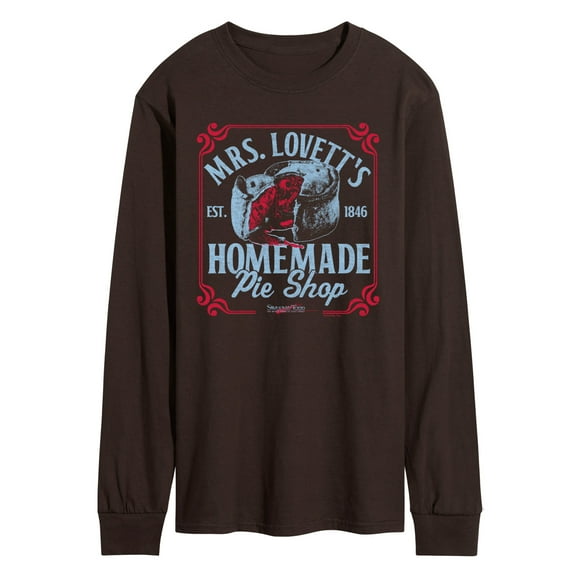 Sweeney Todd - Mrs Lovetts Pie Shop - Men's Long Sleeve Graphic T-Shirt