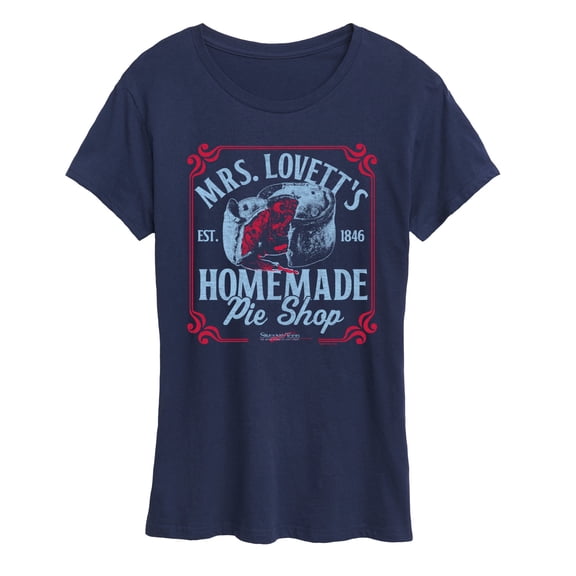 Sweeney Todd - Mrs Lovetts Pie Shop - Women's Short Sleeve Graphic T-Shirt