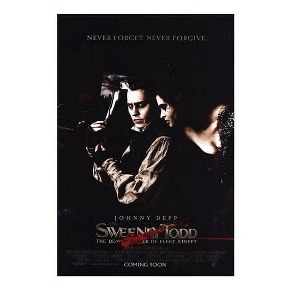 Sweeney Todd The Demon Barber of Fleet Street Movie Poster (11 x 17)