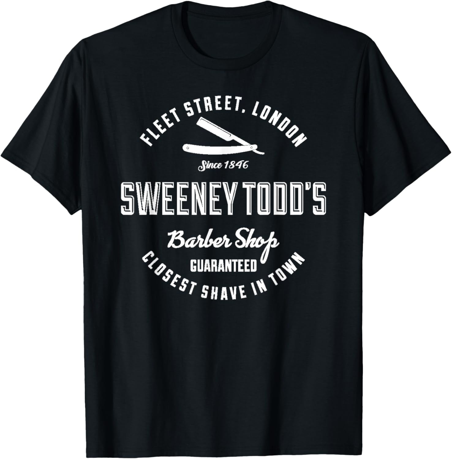 Sweeney Todd's Barber Shop TShirt