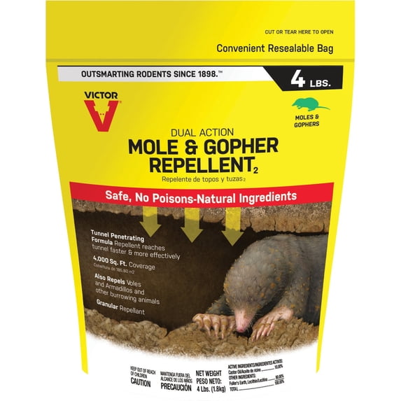 Sweeney's S7001-1 Mole and Gopher Repellent Granules, 4 lb.
