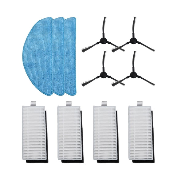 Sweeper Accessories For Tesvor S7 Pro Robot Vacuum Cleaner Spare Parts Side Brush Filter Mop Cloth Vacuum Cleaner Cleaning Tools