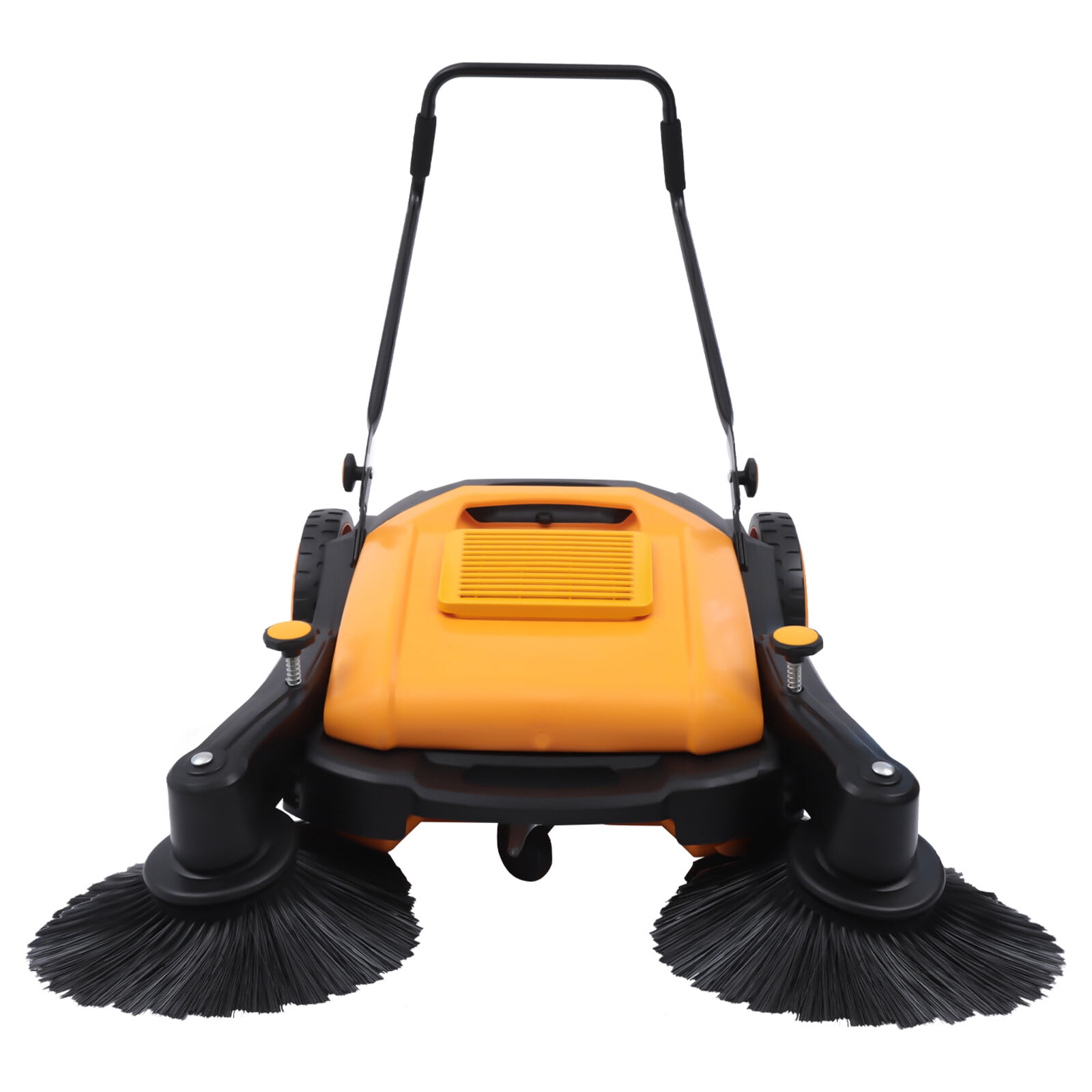 Sweeper Broom, Floor Sweeper, Manual Sweeper Machine, 41 Inch Hand-Pushed, Low Skylight Design, No Electricity or Fuel Needed, Energy Saving, Eco-Friendly Cleaning Tool, Large Area Home