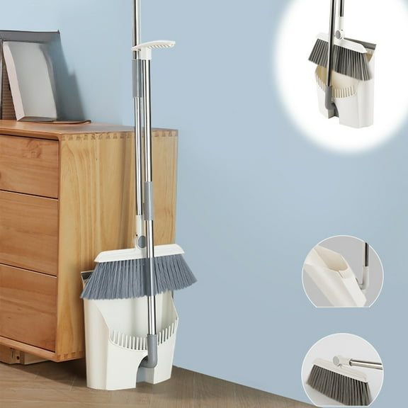 Sweeper Dustpan Set Combo Household Soft Bristle Sweeping Suitable For Home