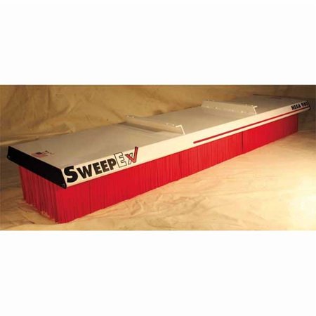 Sweepex Mega Series Broom,96" W,Outdoor SMB-960-1