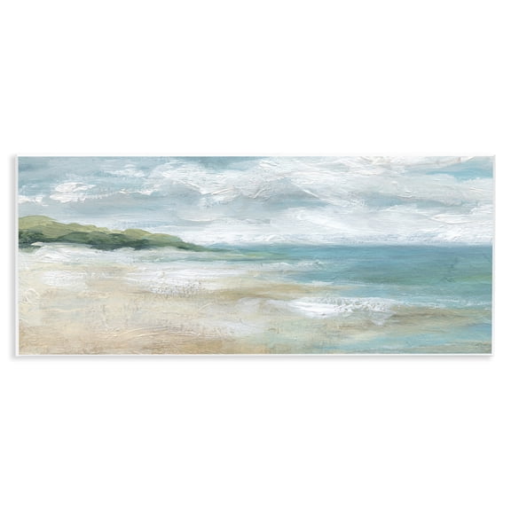 Stupell Industries Sweeping Coastal Expanse Wall Plaque Art, design by Carol Robinson, 7 x 17