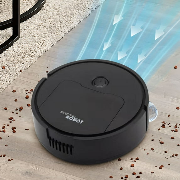 Automatic Sweeping Robot, 3-in-1 Vacuum Mop Cleaner, Intelligent Scrubbing Robot, Household Floor Cleaner, Low Noise Robotic Vacuum, Rechargeable Smart Cleaning Device