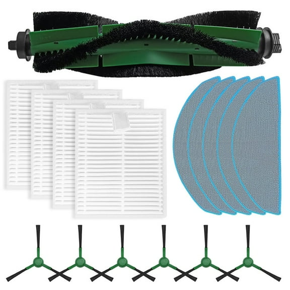 Sweeping Solution Kit for Roomba For Essential Robot Vacuum Featuring Main Brush Alongside Filters and Mop Cloths