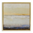 thumbnail image 1 of Sweeping Subtle Horizon Gold Framed Floater Canvas Wall Art, design by Design Fabrikken, 1 of 10