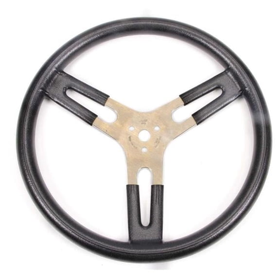 Sweet 15 in. Flat Aluminum Steering Wheel