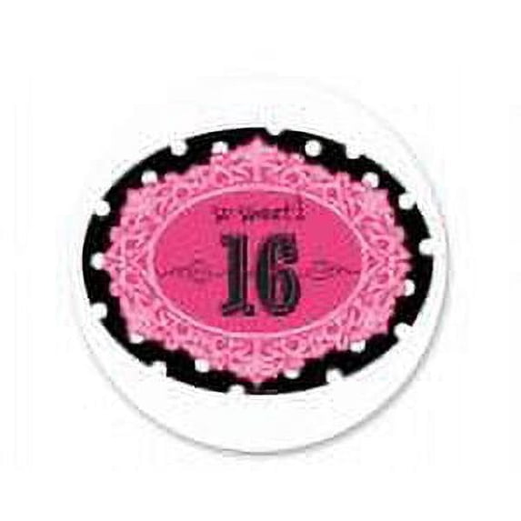 Sweet 16 -1/4 (Quarter Sheet) Edible Photo Image Cake Decoration