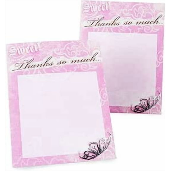 Sweet 16 Birthday Imprintable Thank You Notes (8 count) by Hallmark
