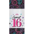 thumbnail image 1 of Sweet 16 Celebration Pink Black 16Th Birthday Party Favor Treat Sacks Cello Bags, 1 of 1