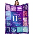 thumbnail image 1 of Sweet 16 Gifts for Girls, 16 Year Old Girl Gifts for Birthday, 16th Birthday Gifts Blanket for Girls Daughter Sister, Sweet Sixteen Gift Ideas for Girl, 16th Birthday Decorations Blanket 60"X50", 1 of 5