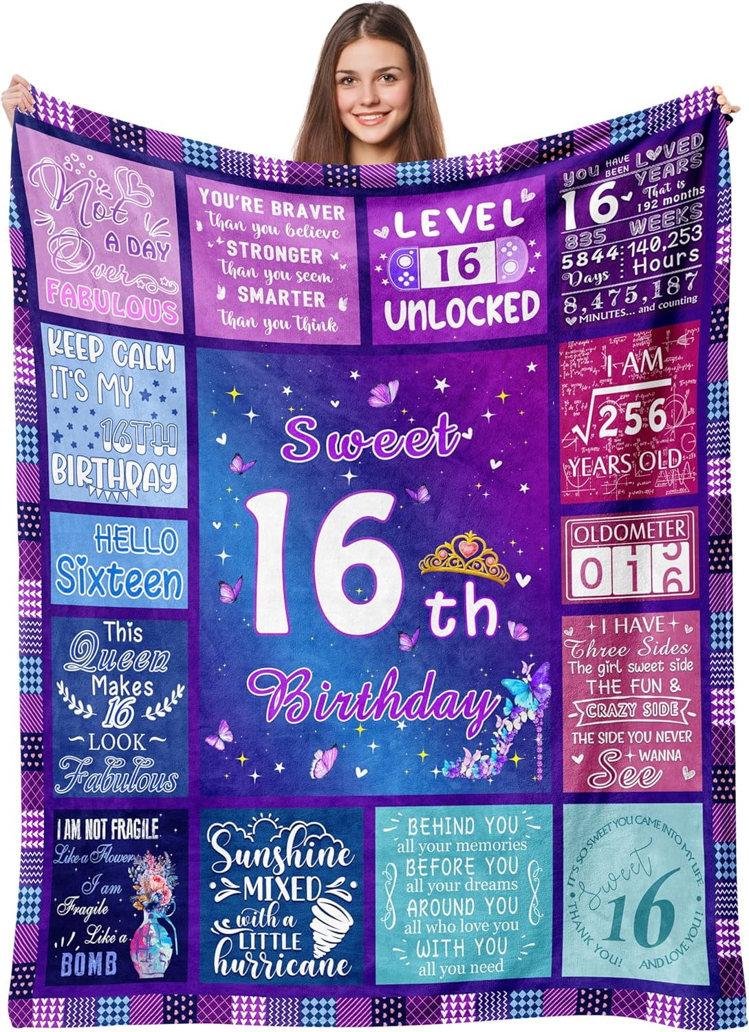 Sweet 16 Gifts for Girls, 16 Year Old Girl Gifts for Birthday, 16th ...