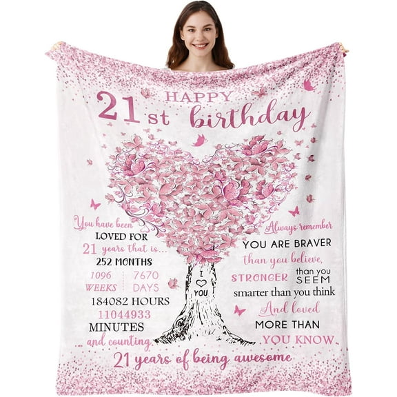 Sweet 16 Gifts for Girls, 16th Birthday Gifts for Girls, 16 Year Old Girl Birthday Gift Ideas, 16th Birthday Decorations, Happy 16th Birthday, Birthday Presents for 16 Year Old Blanket 50"X60"