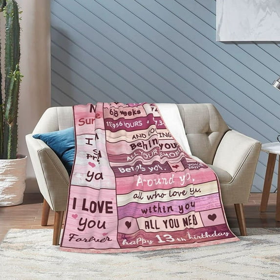 Sweet 16 Gifts for Girls Blanket, 16th Birthday Decorations for Girls, Best Gifts for 16 Year Old Girls, 16 Year Old Girl Gift Ideas Bday Decor Blankets 50"X40"