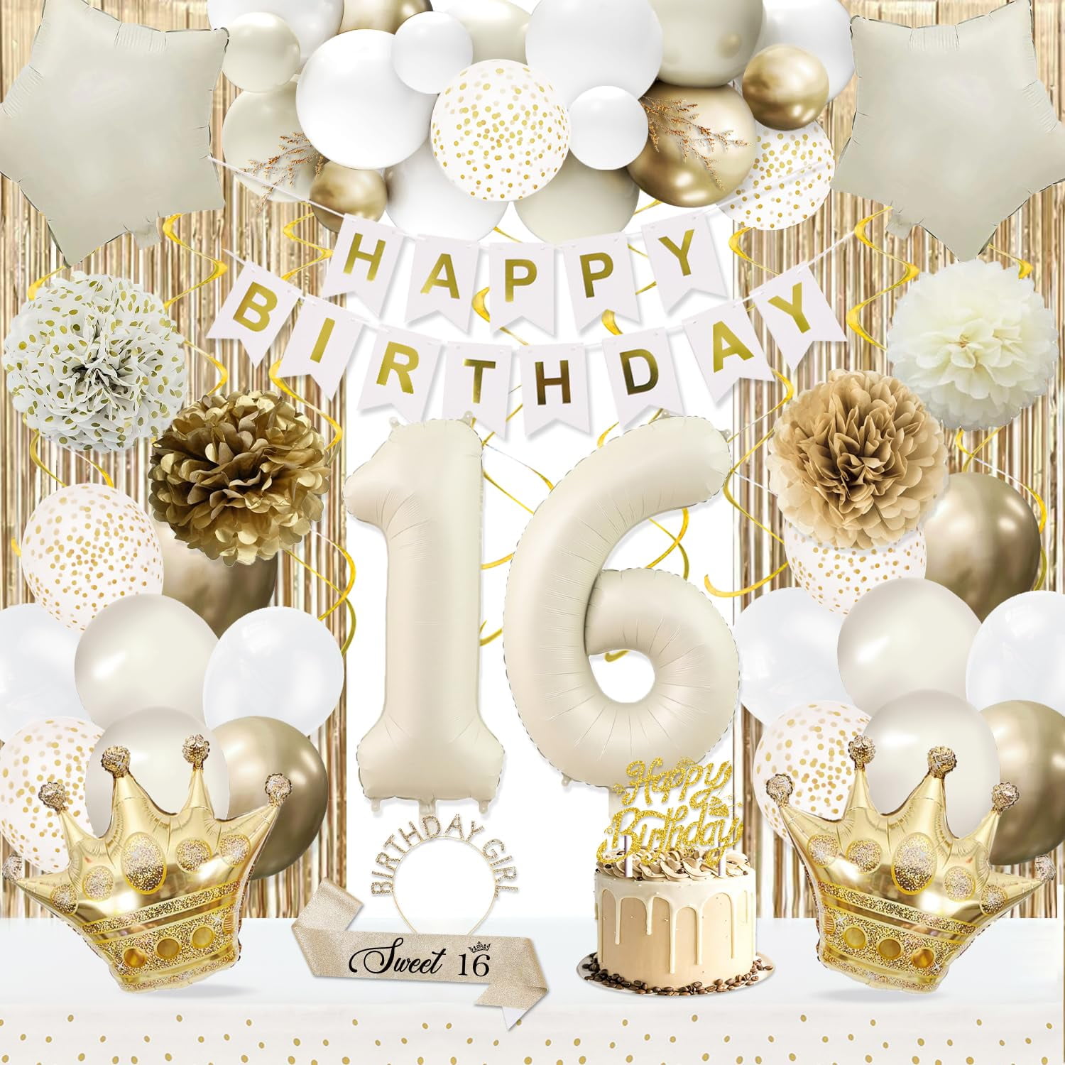 Sweet 16 party decorations discount