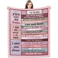 thumbnail image 1 of Sweet 18th Birthday Gifts for Girls Blanket 60"x50", Sweet 18 Gifts for Girls - Best 18th Birthday Gift Ideas - Funny Gift for 18-Year-Old Girl - 18th Bday Party Decorations for Women Blankets, 1 of 5