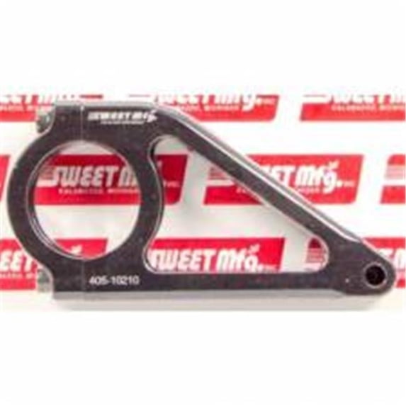Sweet 4.37 in. Black Aluminum Dash Bracket - Pair