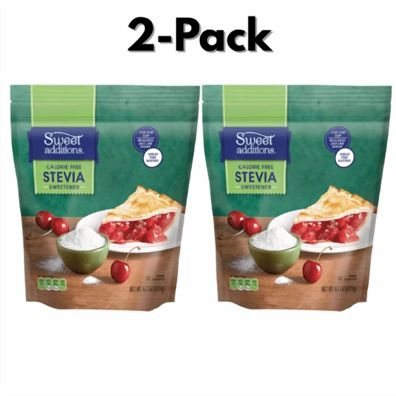 Sweet Additions Stevia Calorie Free Sweetener 2-Pack 9.7 oz