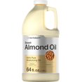 thumbnail image 1 of Sweet Almond Oil 64oz | Vegan Moisturizing Oil for Hair and Skin | by Horbaach, 1 of 7
