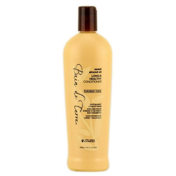 Sweet Almond Oil Long & Healthy Conditioner by Bain de Terre for Unisex - 13.5 oz Conditioner