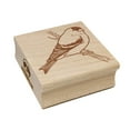 thumbnail image 1 of Sweet American Goldfinch Bird Square Rubber Stamp Stamping Scrapbooking Crafting - Large 2.75in, 1 of 7