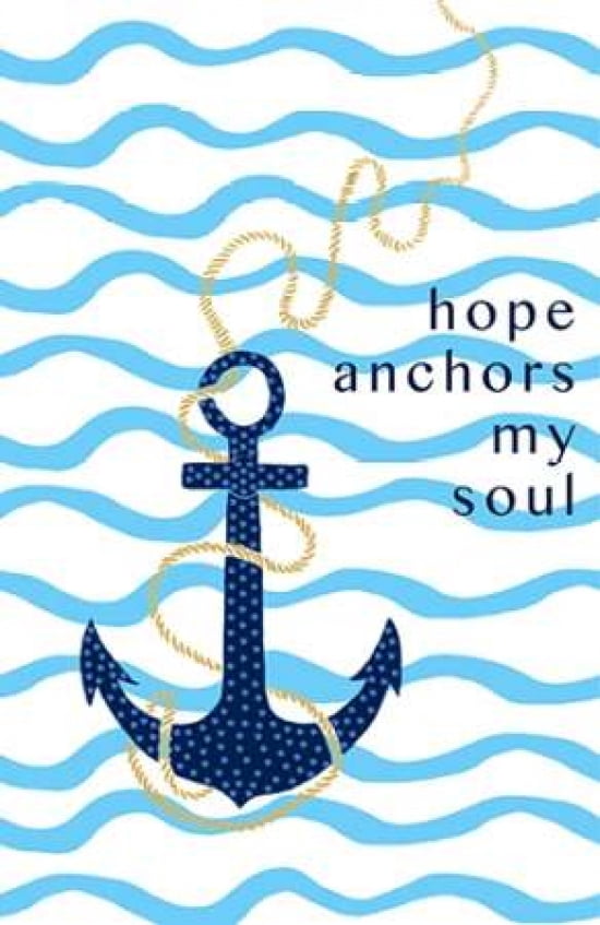 Sweet Anchor II Canvas Art - Nicholas Biscardi (24X36)