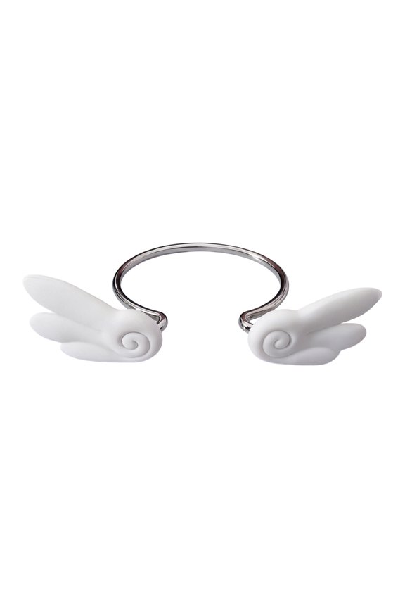 Sweet And Cool Wing Bracelet Metal And Acrylic Wing Bangle Wrist Accessory For Party And Outfits