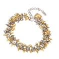 thumbnail image 1 of Sweet And Edgy Heart Pendant Bracelet Stainless Steel Jewelry For Trendy Women, 1 of 12