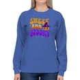 thumbnail image 1 of Sweet And Spooky. Sweatshirt Women -Image by Shutterstock, Female Small, 1 of 4