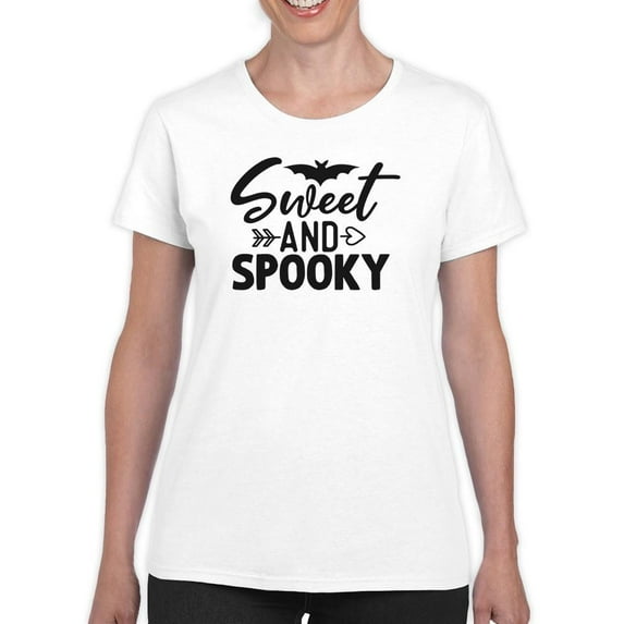 Sweet And Spooky T-Shirt Women -Image by Shutterstock, Female Medium