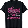 thumbnail image 1 of Sweet As Pie - Pi Day & Math Lover Gift T-Shirt, 1 of 3