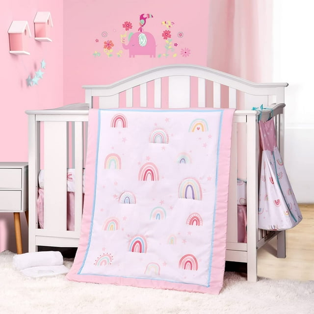 Bassinette Pour Bébé Sweet Jojo Designs 4-Piece Baby Crib Bedding