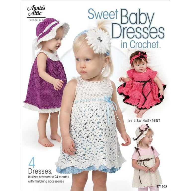 Baby & Kids Crochet Patterns - Frilly Dress Crochet Pattern