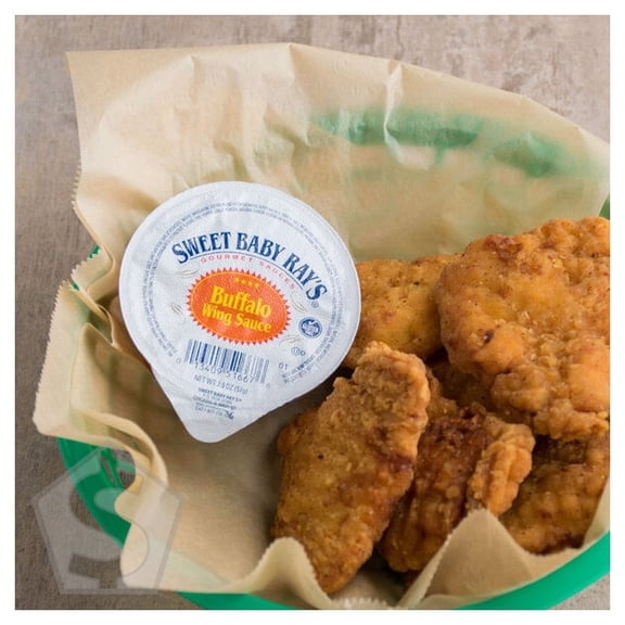 Sweet Baby Ray's 2 oz. Buffalo Wing Sauce Dipping Cup - 72/Case