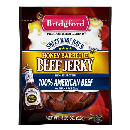 Sweet Baby Ray's Honey Barbecue Beef Jerky - 3.25 oz