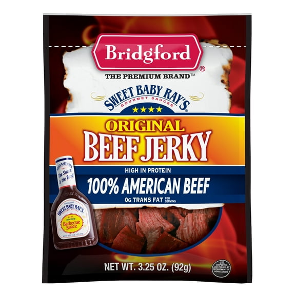 Sweet Baby Ray's Beef Jerky, Original, 3.25 oz