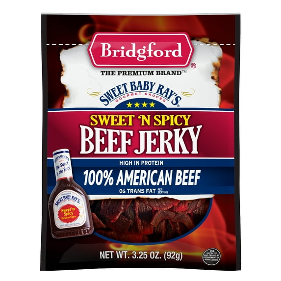 Sweet Baby Ray's Beef Jerky, Sweet 'N Spicy, 3.25 oz