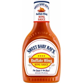 Sweet Baby Ray's Buffalo Wing Marinade and Sauce 16 oz (Pack of 48)